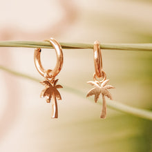 Afbeelding in Gallery-weergave laden, Oorbellen Summer Palm Goud