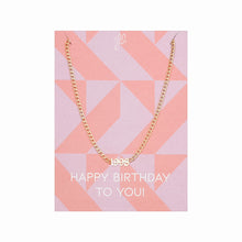 Afbeelding in Gallery-weergave laden, Ketting happy year of birth goud