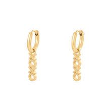 Afbeelding in Gallery-weergave laden, Oorbellen XOXO Goud