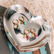 Afbeelding in Gallery-weergave laden, Oorbellen Little Shell Roze/Goud
