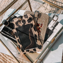 Afbeelding in Gallery-weergave laden, Kofferlabel glitter goud