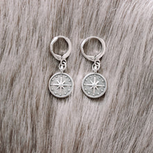 Afbeelding in Gallery-weergave laden, Oorbellen Galaxy Star Zilver