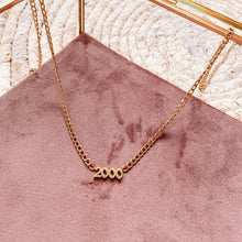 Afbeelding in Gallery-weergave laden, Ketting happy year of birth goud