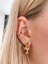 Afbeelding in Gallery-weergave laden, Oorbellen Oval Chain Goud