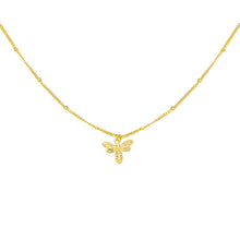 Afbeelding in Gallery-weergave laden, Ketting beautiful bee goud
