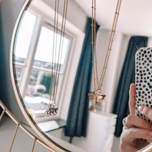 Afbeelding in Gallery-weergave laden, Ketting lucky leopard zilver