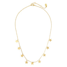Afbeelding in Gallery-weergave laden, Ketting lots of stars goud