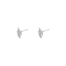Afbeelding in Gallery-weergave laden, Oorbellen Little Leaf Zilver