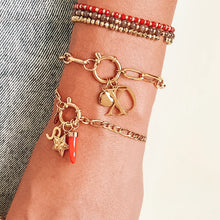 Afbeelding in Gallery-weergave laden, Bedel hart goud