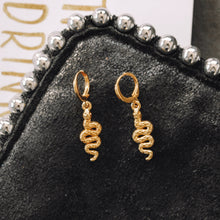 Afbeelding in Gallery-weergave laden, Oorbellen Like A Snake Goud