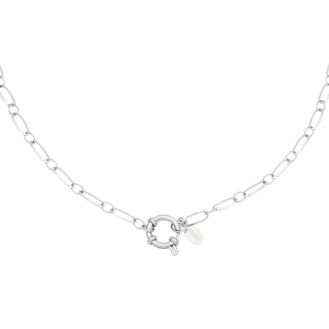 Ketting chain Cora zilver