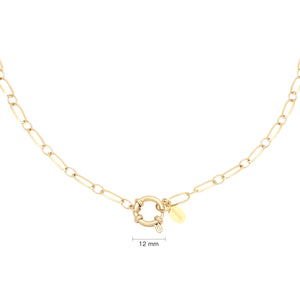 Ketting chain Cora goud