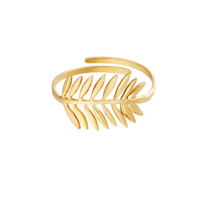 Ring Laurel goud