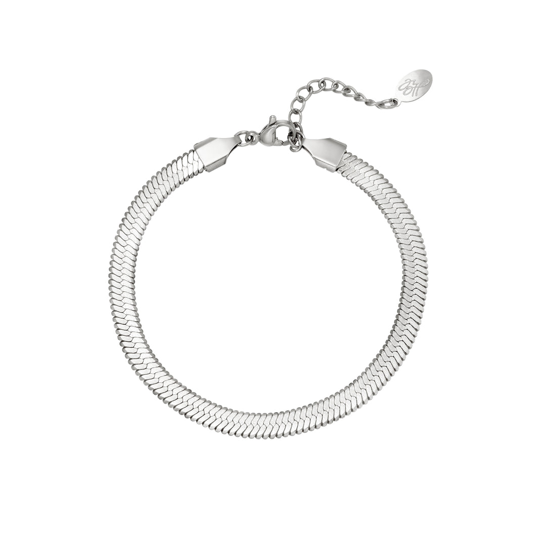 Armband retreat zilver