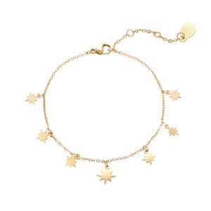 Armband counting stars goud