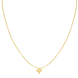 Ketting beautiful bee goud