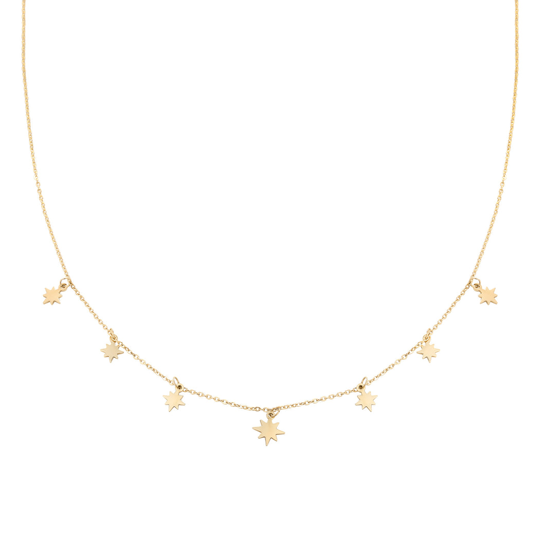 Ketting counting stars goud