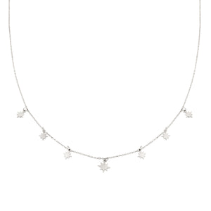 Ketting counting stars zilver