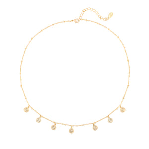 Ketting cute coin goud